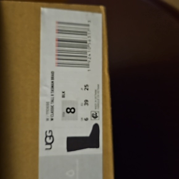 💎💎❄️🔥LIMITED EDITION UGGS BNIB TALL BLACK CLASSIC W/TASMAN BRAID🔥💎💎 - Picture 9 of 9